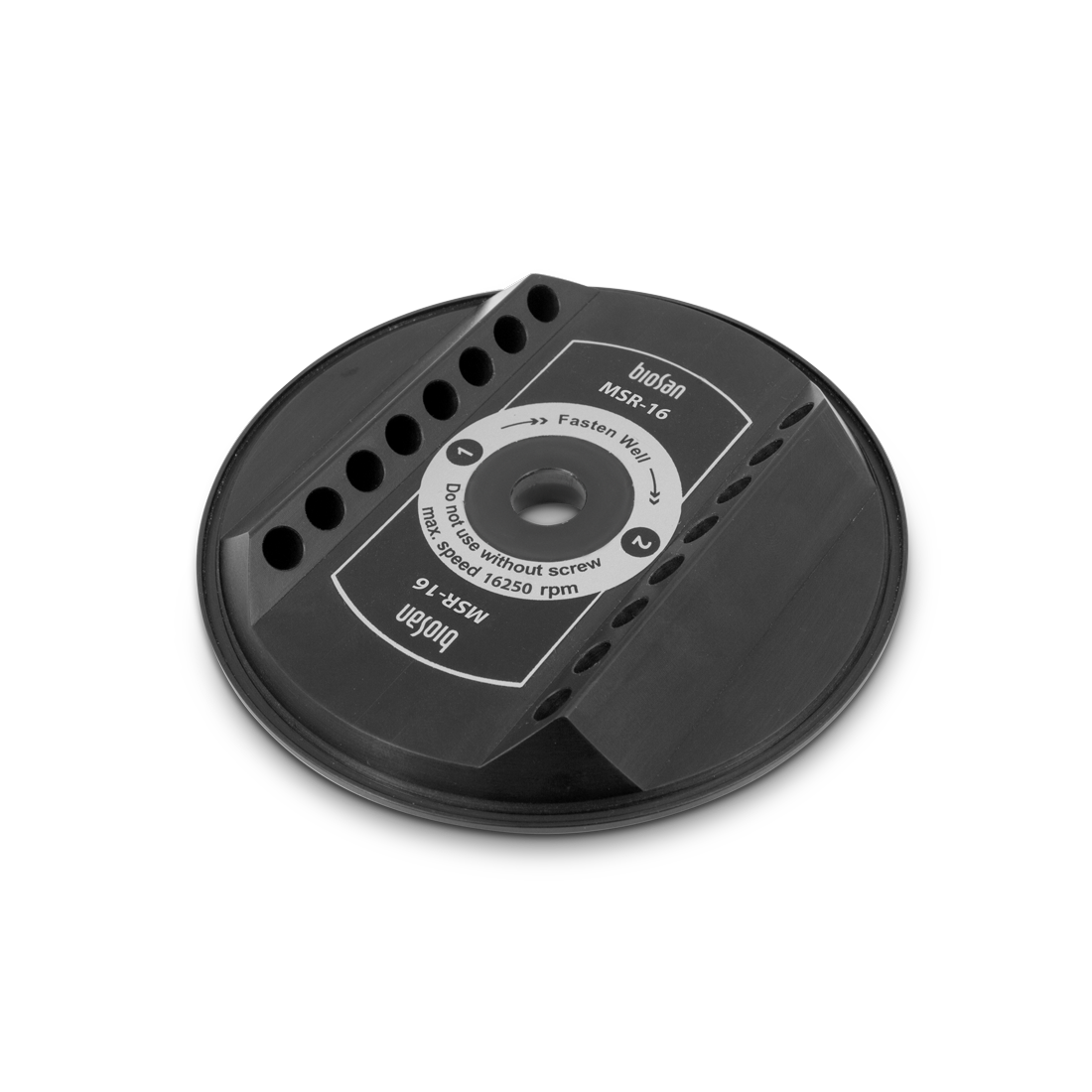 Rotor for two  8x 0.2ml PCR strips or 16x 0.2ml PCR tubes