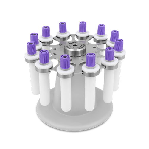 Set of 12 pcs. buckets for 13x100 mm tubes (e.g.4-8 ml vacutainers)