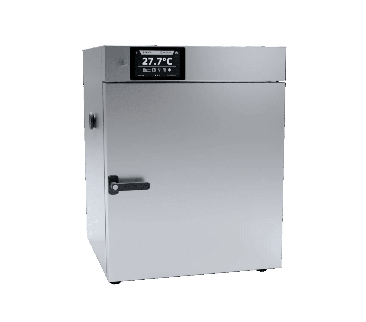 Drying ovens with natural air convection