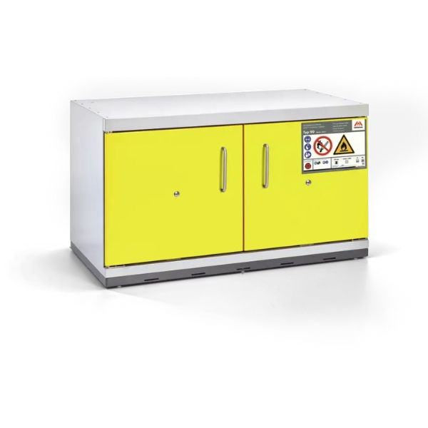 Under-Bench Type 90 Safety Storage Cabinet – UTS Standard L, Düperthal