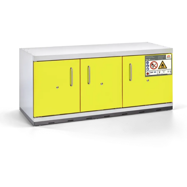 Under-Bench Type 90 Safety Storage Cabinet – UTS Standard XL, Düperthal