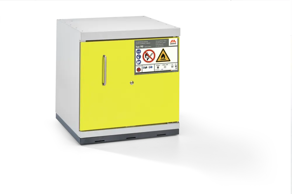 Under-Bench Type 90 Safety Storage Cabinet – UTS Standard S, Düperthal