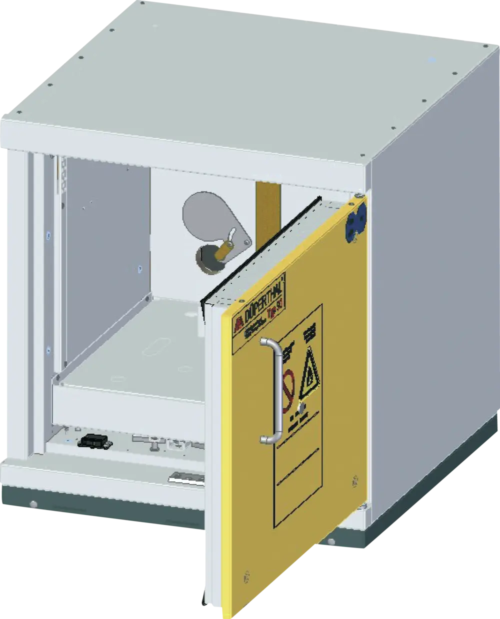 Under-Bench Type 90 Safety Storage Cabinet – UTS Standard S, Düperthal