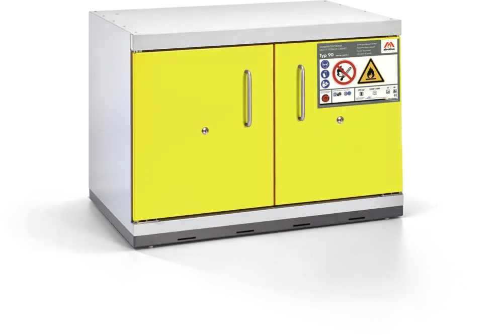 Under-Bench Type 90 Safety Storage Cabinet – UTS Standard M, Düperthal