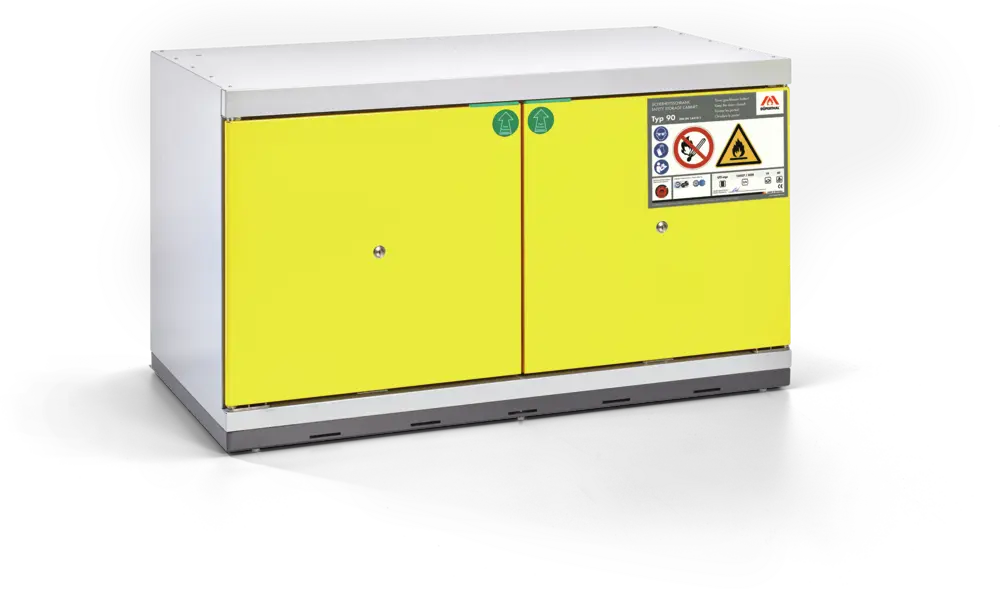 Under-Bench Type 90 Safety Storage Cabinet – UTS Standard L, Düperthal