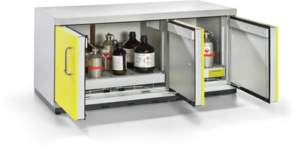 Under-Bench Type 90 Safety Storage Cabinet – UTS Standard XL-5, Düperthal