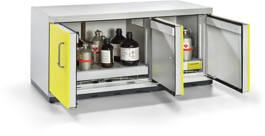 Under-Bench Type 90 Safety Storage Cabinet – UTS Standard XL-5, Düperthal