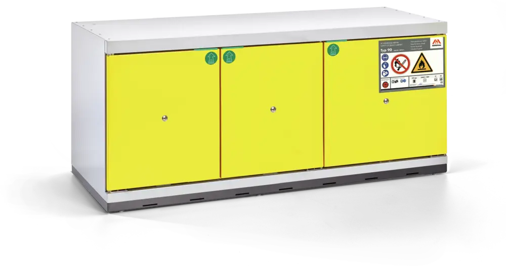 Under-Bench Type 90 Safety Storage Cabinet – UTS Standard XL, Düperthal