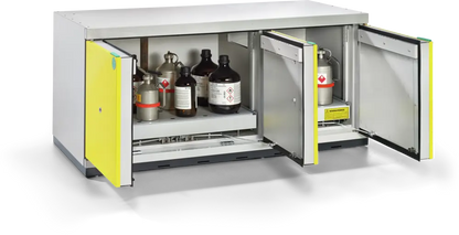 Under-Bench Type 90 Safety Storage Cabinet – UTS Standard XL-5, Düperthal