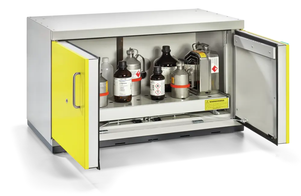 Under-Bench Type 90 Safety Storage Cabinet – UTS Standard L, Düperthal