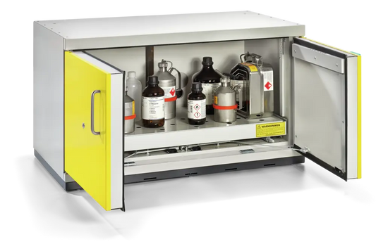 Under-Bench Type 90 Safety Storage Cabinet – UTS Standard L, Düperthal