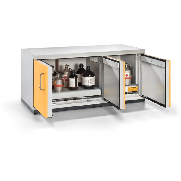 Under-Bench Type 90 Safety Storage Cabinet – UTS Standard XL-5, Düperthal