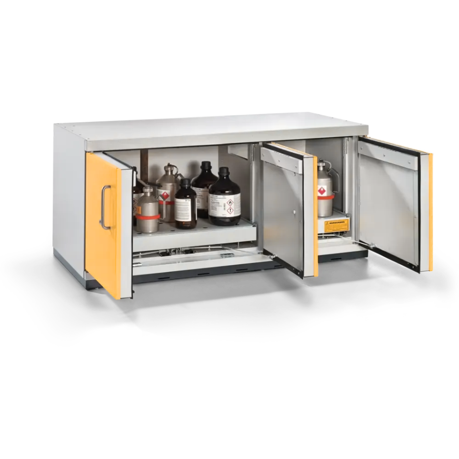 Under-Bench Type 90 Safety Storage Cabinet – UTS Standard XL-5, Düperthal