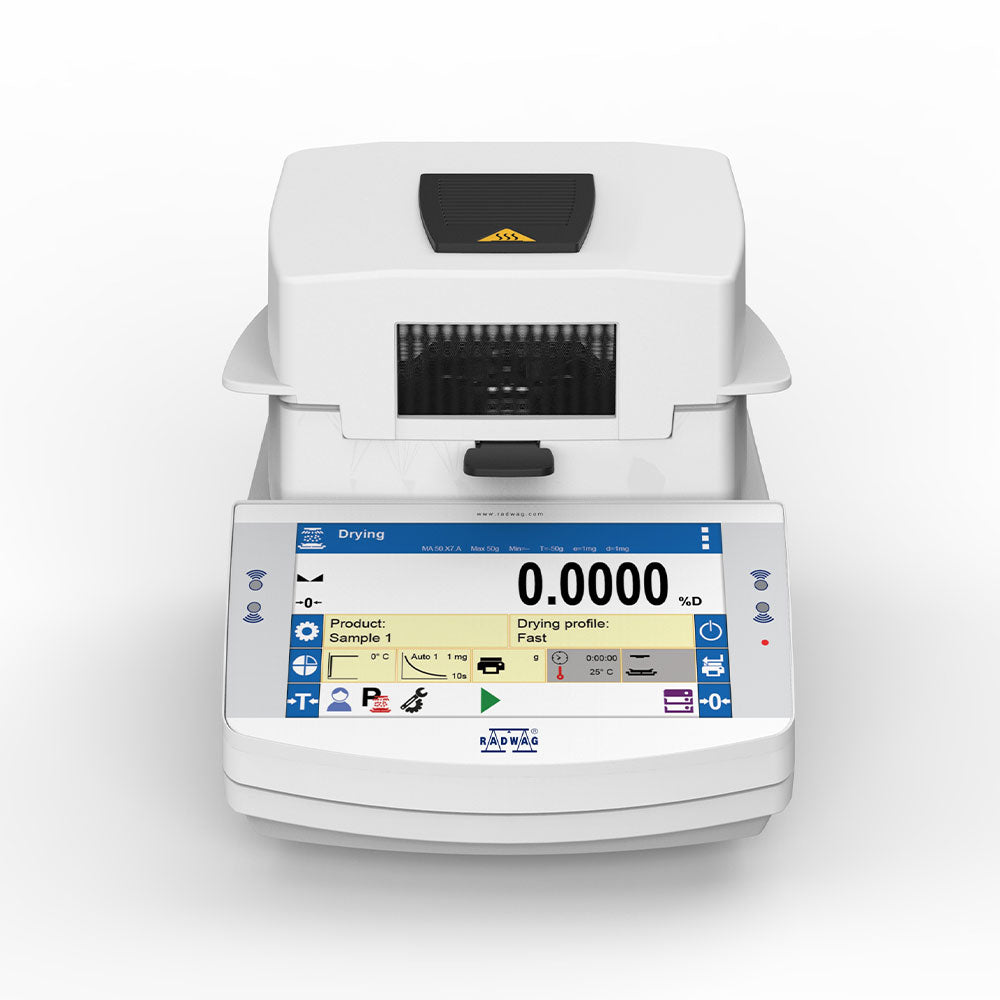 Moisture analyzer MA X7.A RADWAG