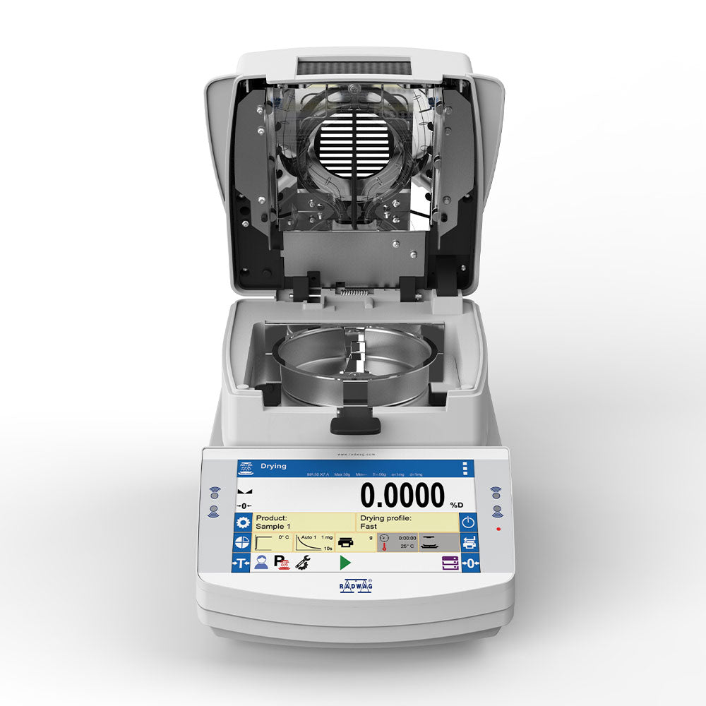 Moisture analyzer MA X7.A RADWAG