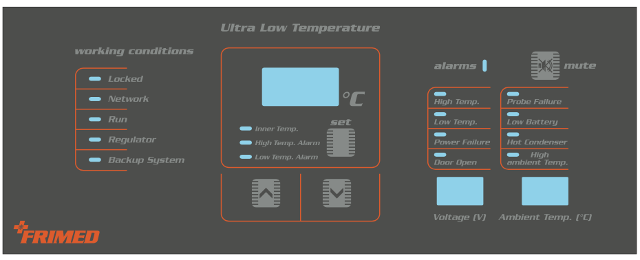 Ultra low freezer FTB-580FR -86°C Frimed