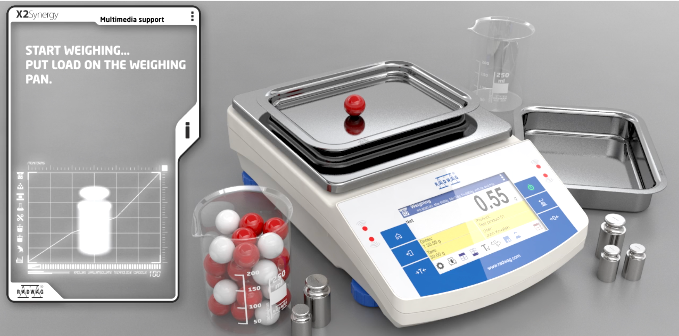 Lataa video: X2 Balances: WEIGHING - Working modes: part 1