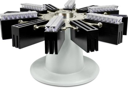 Rotor for 24 gel-cards - Blood group serology testing