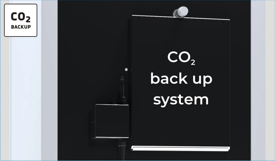 ZLN-UT/CO2 - back up system for ultra-low temperature freezers Pol-Eko