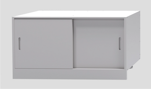 Underbench cabinet, Polypropylene, D-SZ-PP-K-Z-XX.XX