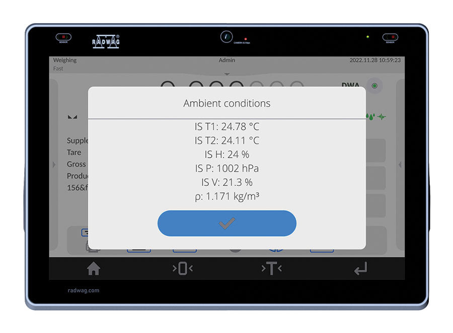 Precision balance PS 5Y RADWAG