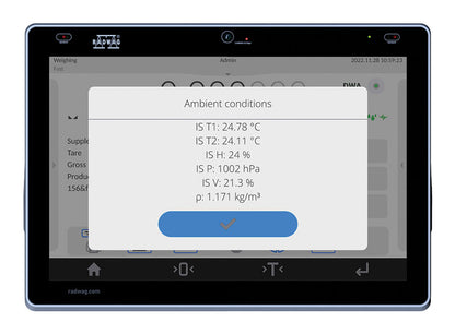 Precision balance PS 5Y RADWAG