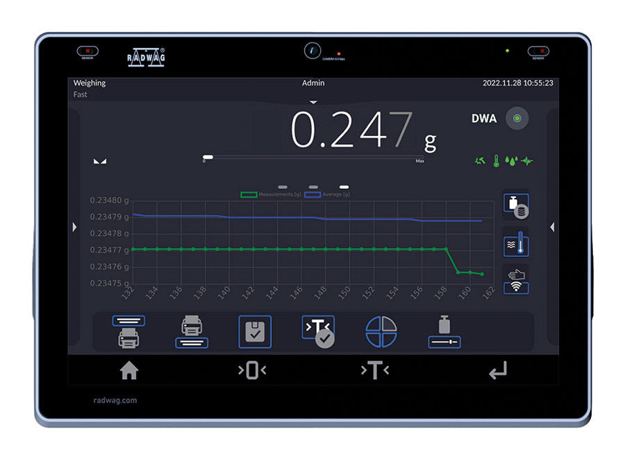 Precision balance PS 5Y M RADWAG