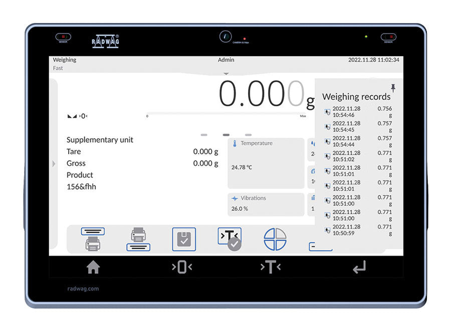 Precision balance PS 5Y RADWAG